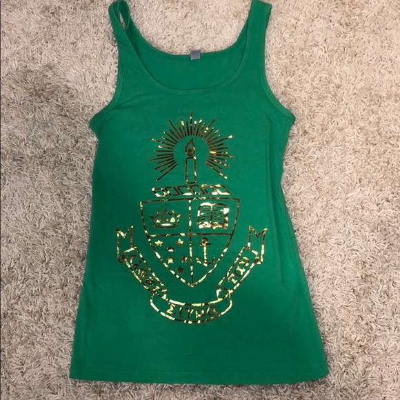 Alpha Sigma Tau crest tank - Picture 2 of 4